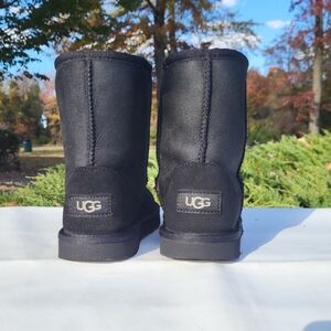 Ugg Baby Toddler Boots Classic Short Black Insulated